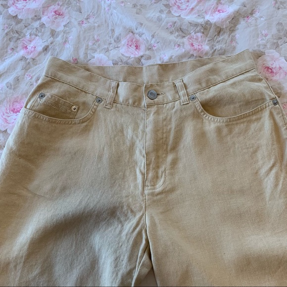 Ralph Lauren 100 percent linen five-pocket pant Size 8P - Picture 2 of 6